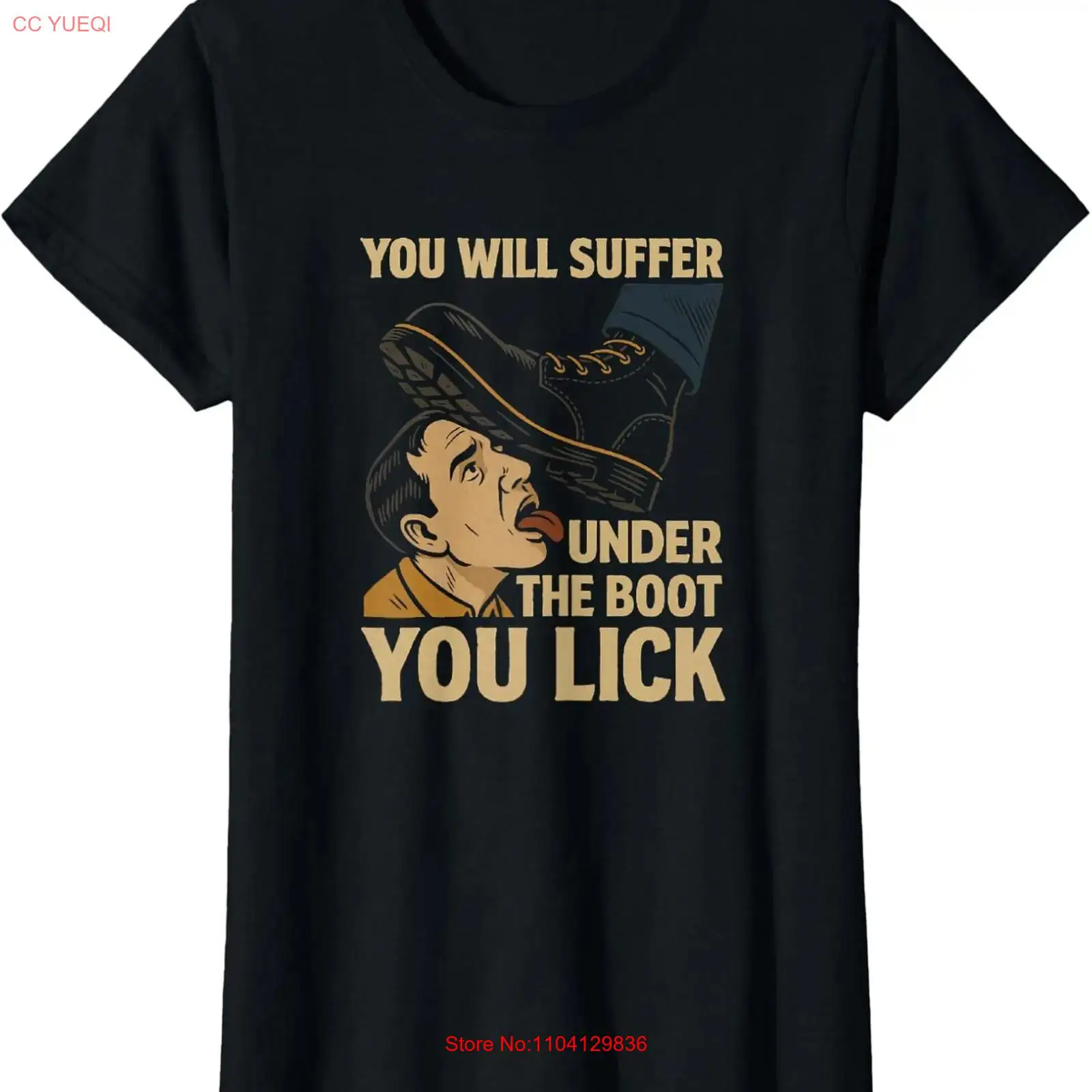 You Will Suffer Under The Boot - Undershirt Crew Neck avaliação e preço