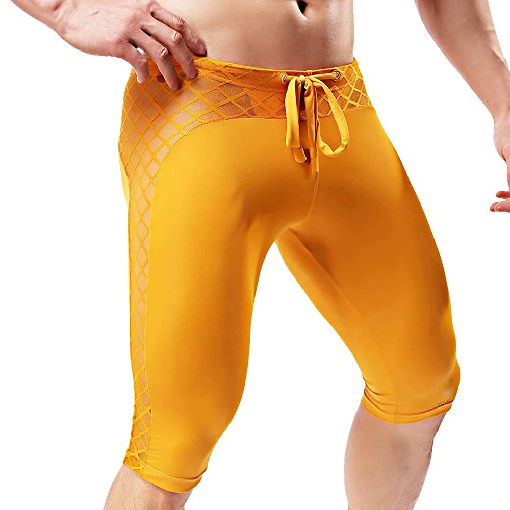 Men Sport Fitness Shorts Quick - Mesh Sport Boxer avaliação e preço