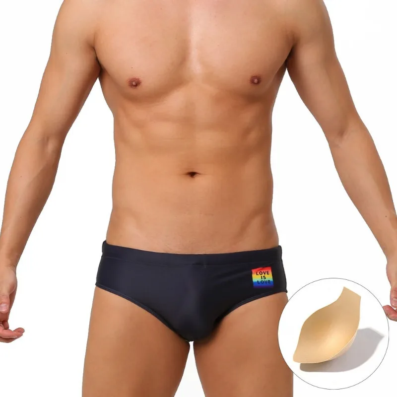 Sexy Swimming Trunks Men's Gra - Trunk Breathable Men avaliação e preço