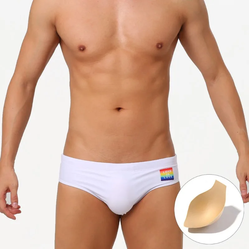 Sexy Swimming Trunks Men's Gra - Trunk Breathable Men avaliação e preço