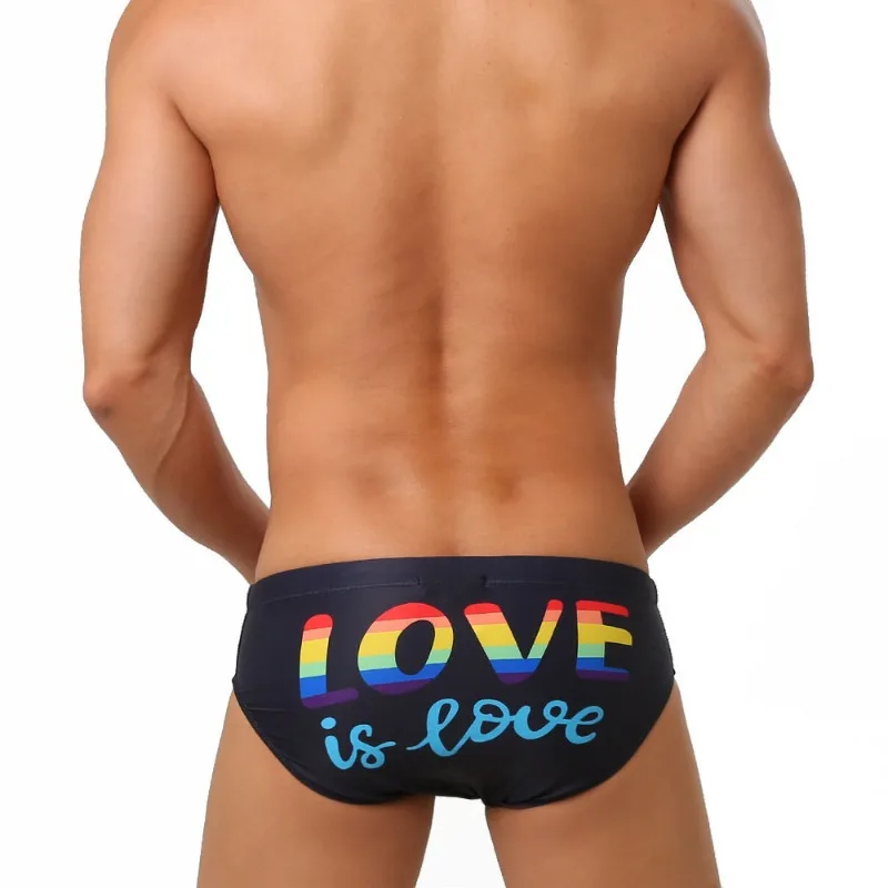 Sexy Swimming Trunks Men's Gra - Trunk Breathable Men avaliação e preço
