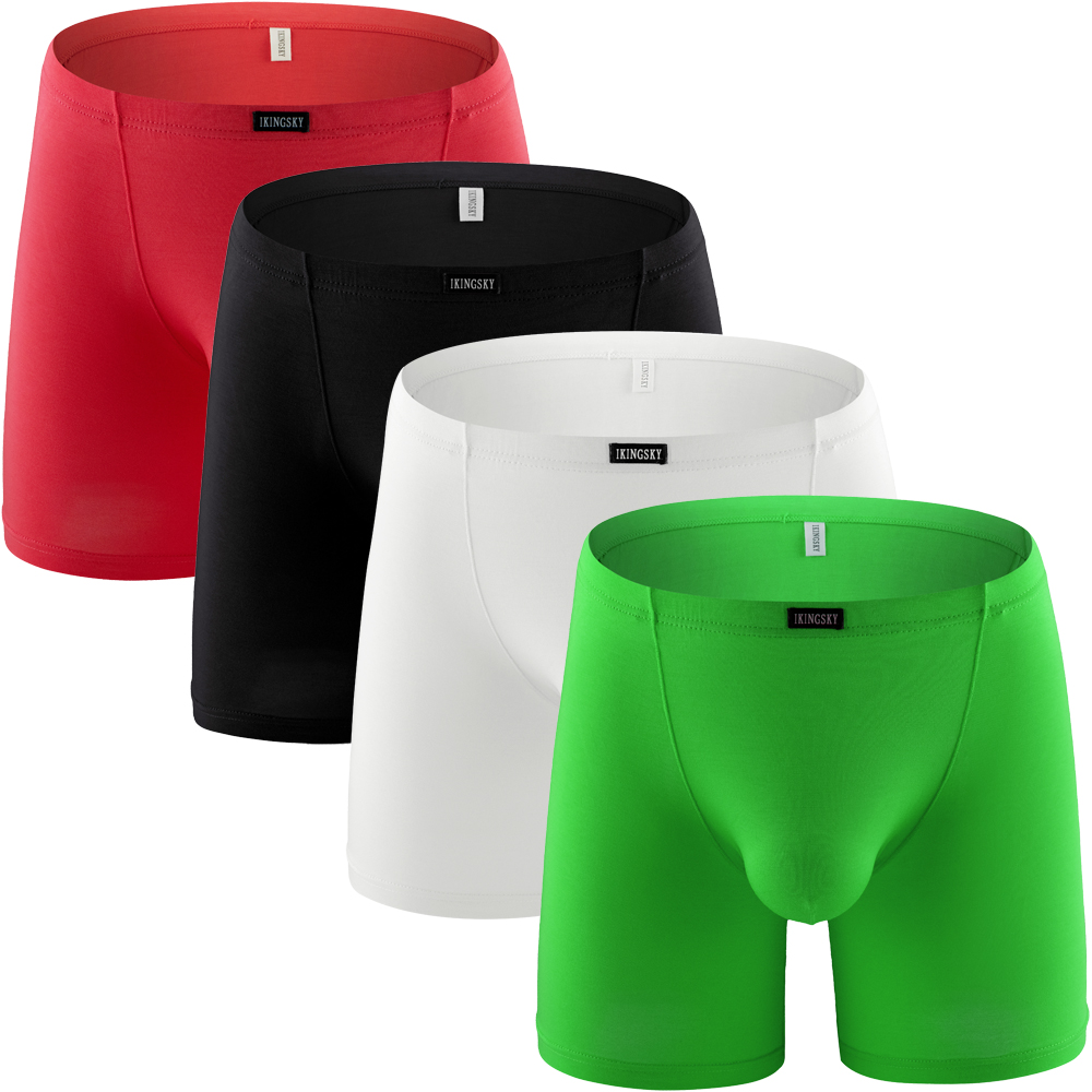 iKingsky Men's Modal Long Leg  - Long Leg Trunk Men avaliação e preço