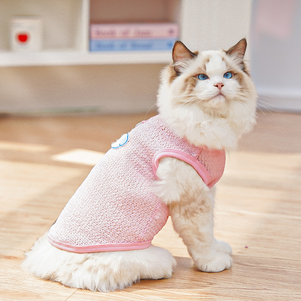 Cute Dog Cooling Vest Solid Br - Sleeveless Undershirt avaliação e preço