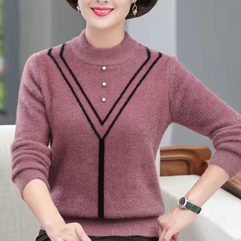 Women's Autumn Winter Solid Fl - Undershirt Crew Neck avaliação e preço