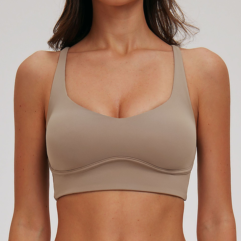 Sexy V-neck Sports Bra Yoga Un - Quick Dry Underwear avaliação e preço