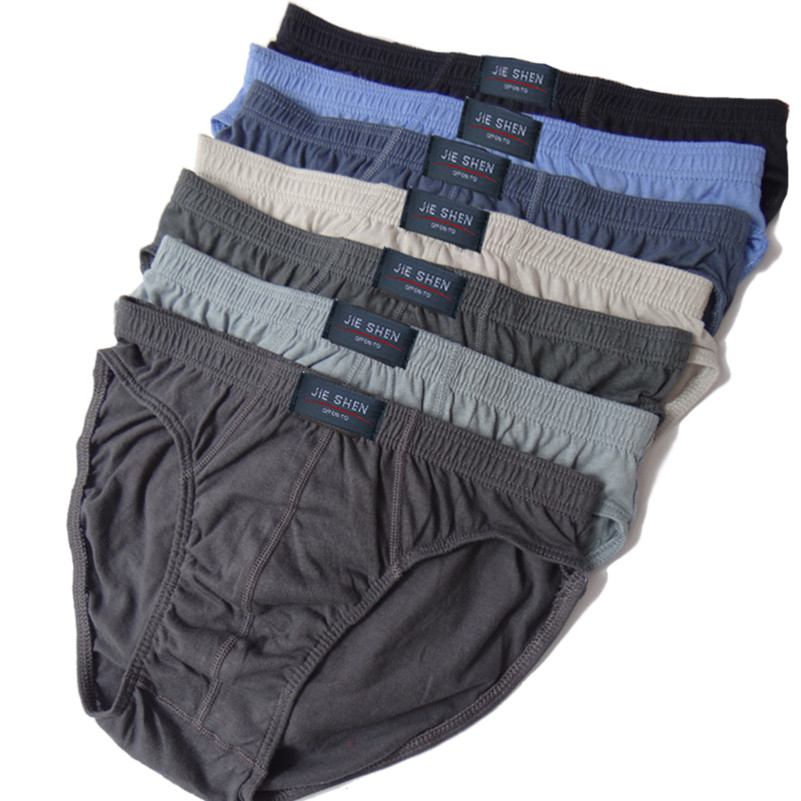 100% Cotton Briefs Mens Comfor - Multi Pack Underwear avaliação e preço