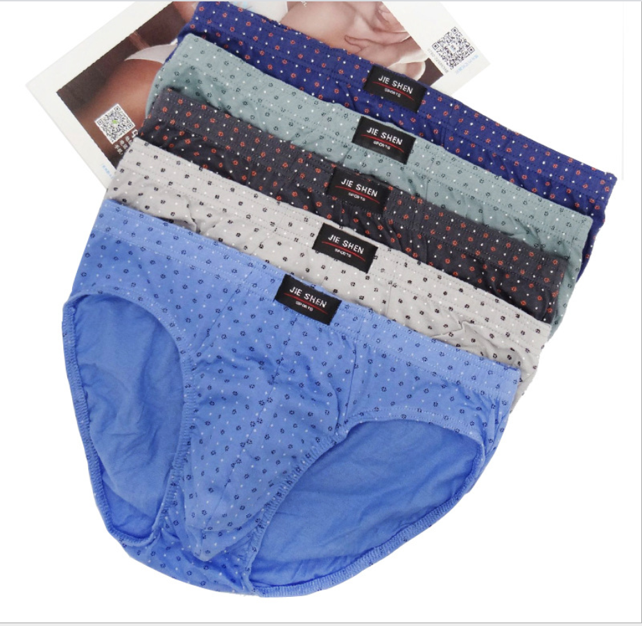 100% Cotton Briefs Mens Comfor - Multi Pack Underwear avaliação e preço