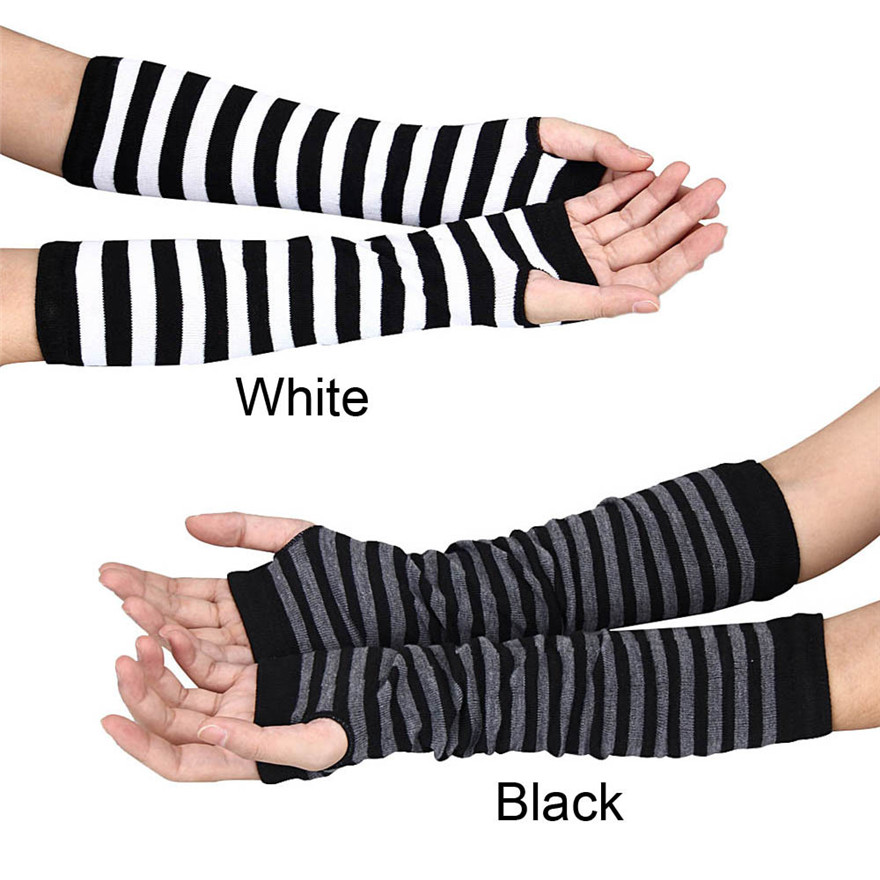 Women Long Sleeve Gothic Strip - Thermal Long John avaliação e preço