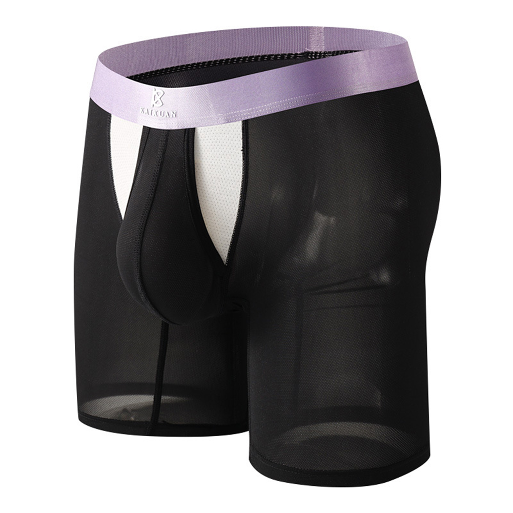Fitness Running Men Boxer Unde - Long Leg Trunk Men avaliação e preço