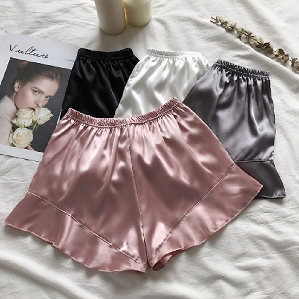 Satin Shorts Women Underwear S - Boxer Brief Pack Cotton avaliação e preço