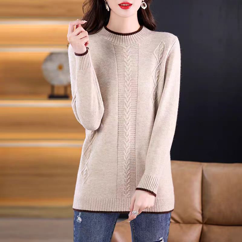 Fashion Round Neck Knitted Jum - Thermal Long John avaliação e preço