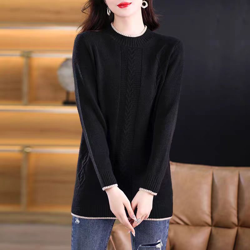 Fashion Round Neck Knitted Jum - Thermal Long John avaliação e preço