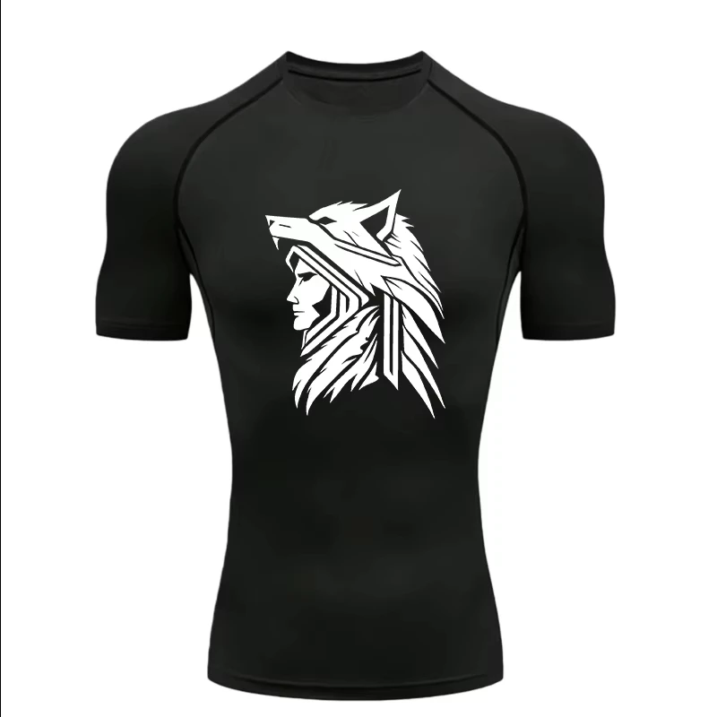 Wolf Knight Design 2026 Men’s  - Compression Shorts Athletes avaliação e preço