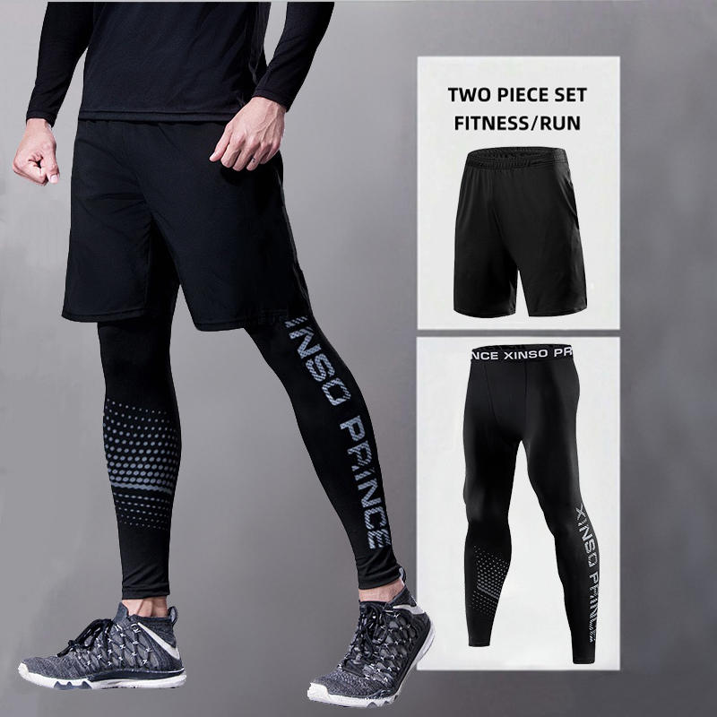 Men's Sports Running Trousers  - Compression Long Pant avaliação e preço