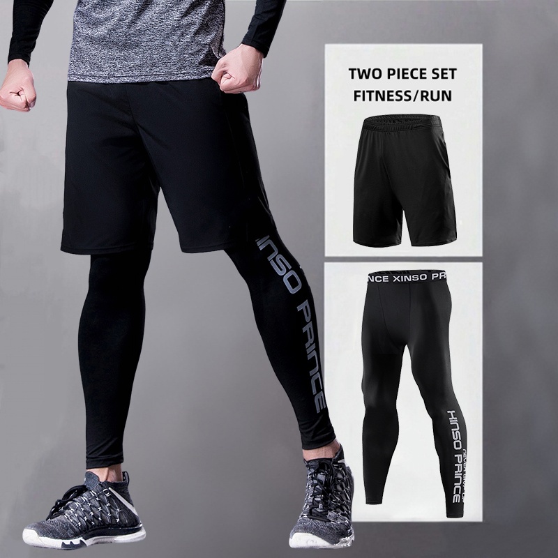 Men's Sports Running Trousers  - Compression Long Pant avaliação e preço