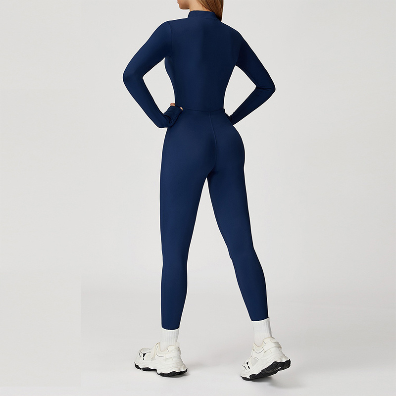 Aiithuug Workout Jumpsuit Zip  - Compression Long Pant avaliação e preço