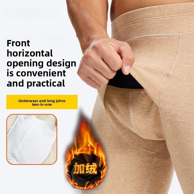 Men Trousers Thermal Pants Dou - Thermal Long John avaliação e preço