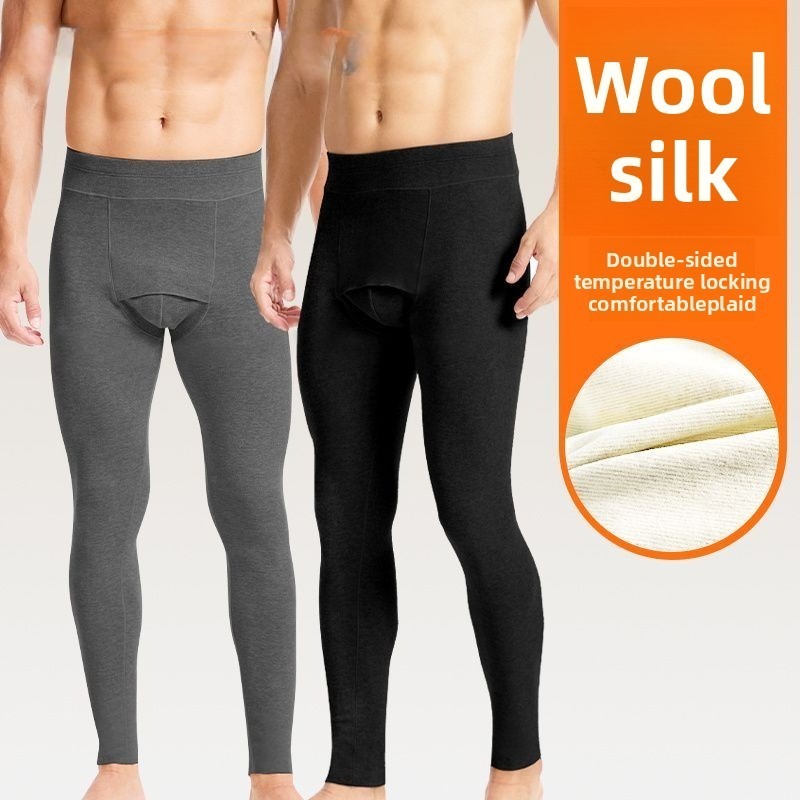 Men Trousers Thermal Pants Dou - Thermal Long John avaliação e preço
