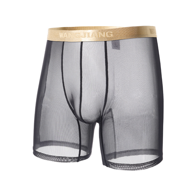 Wangjiang Men's Mesh Boxer Sho - Mesh Sport Boxer avaliação e preço