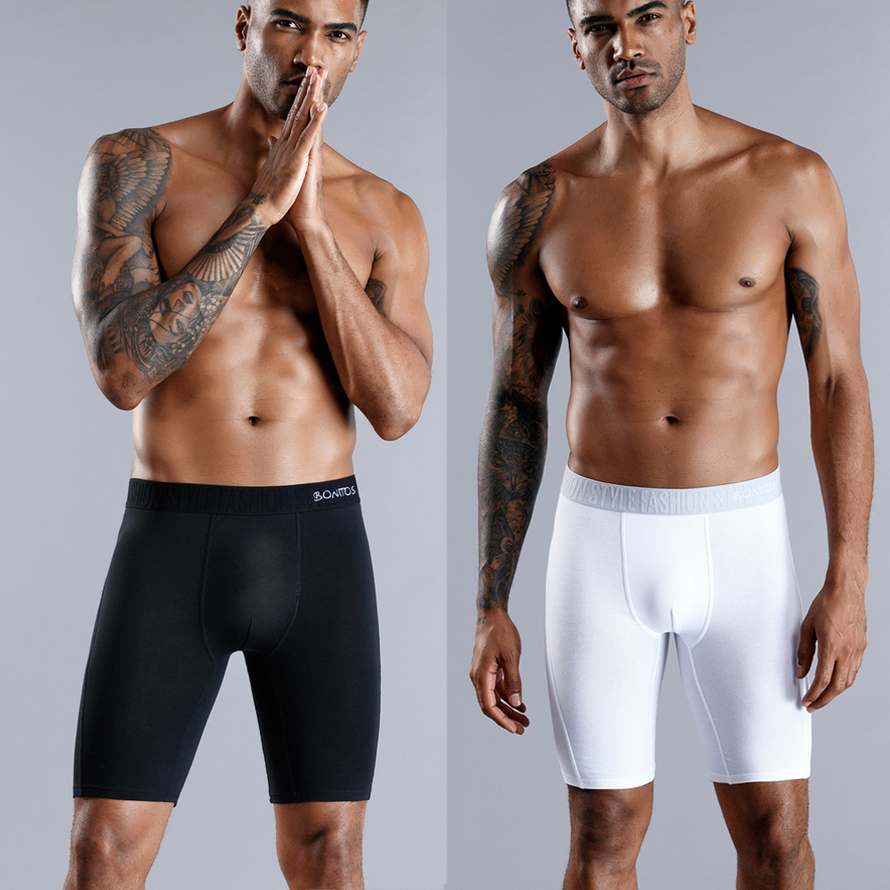 BONITOS Long Boxer Shorts Pant - Boxer Brief Pack Cotton avaliação e preço