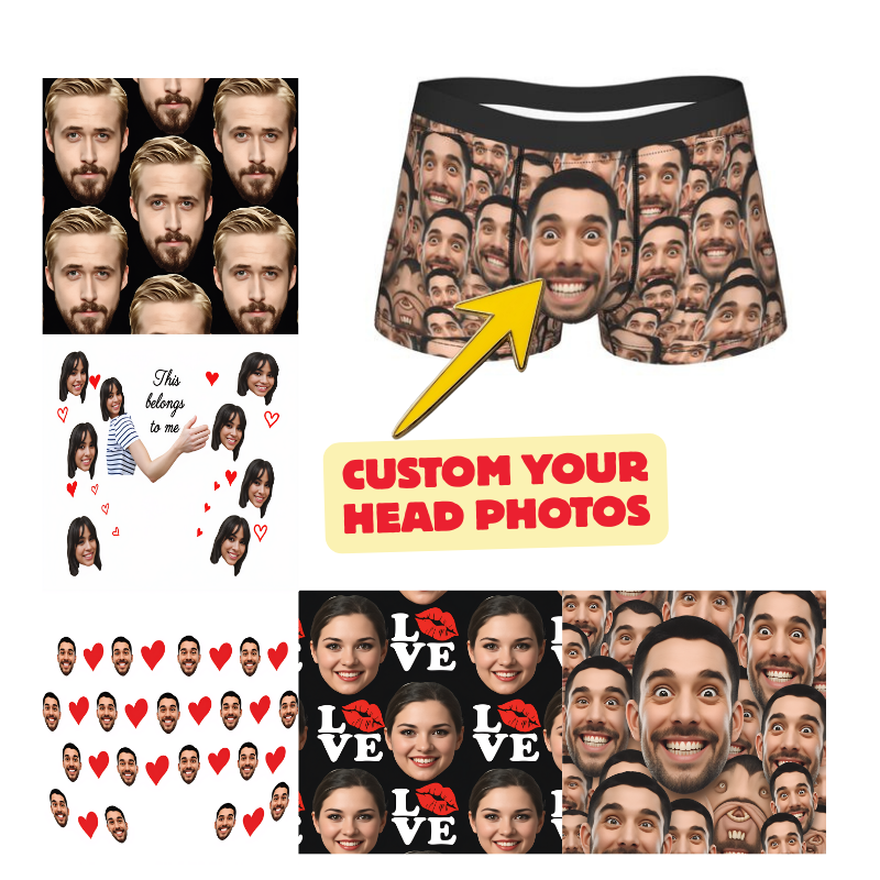 Custom Your Head Boxershorts   - Pouch Boxer Pouch avaliação e preço