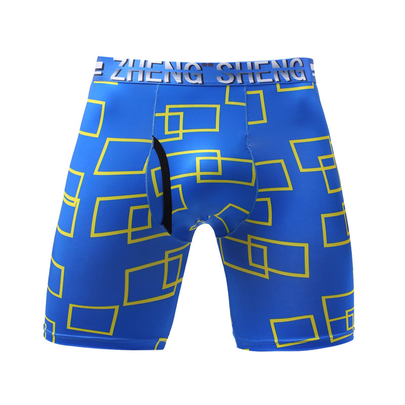 Mens Underwear Boxers Shorts H - Long Leg Trunk Men avaliação e preço