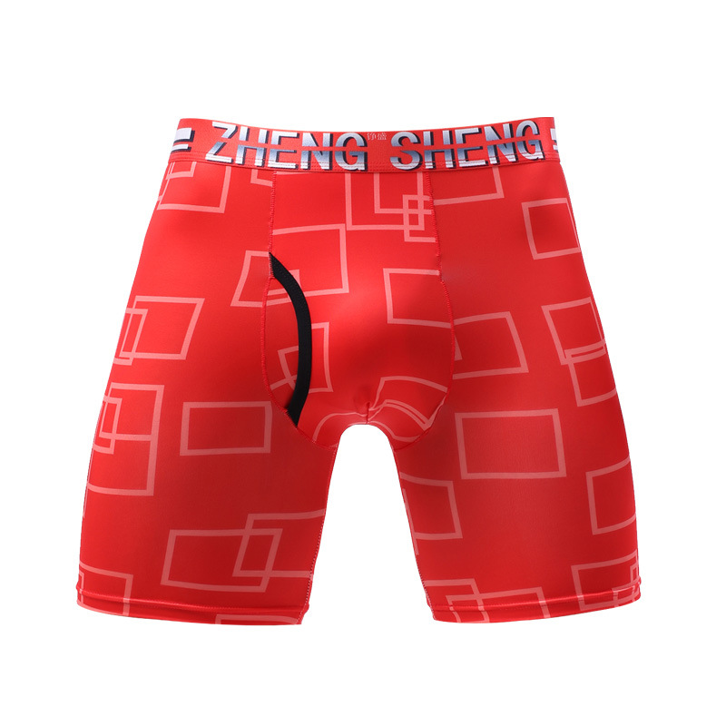 Mens Underwear Boxers Shorts H - Long Leg Trunk Men avaliação e preço