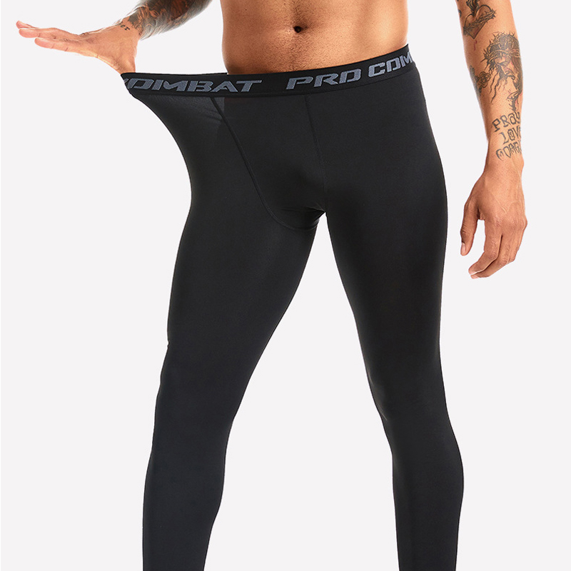 New Men's Compression Pants Ma - Compression Long Pant avaliação e preço