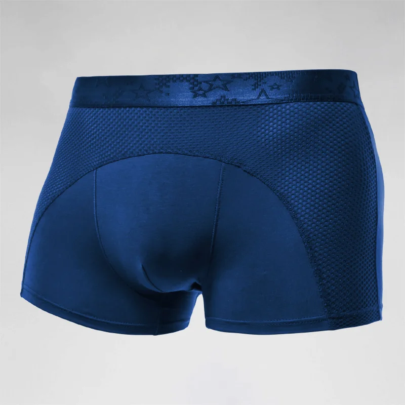 Men's underwear, men's ice sil - Mesh Sport Boxer avaliação e preço