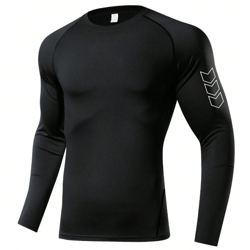 Men Compression Long Sleeve Sh - Base Layer Top avaliação e preço