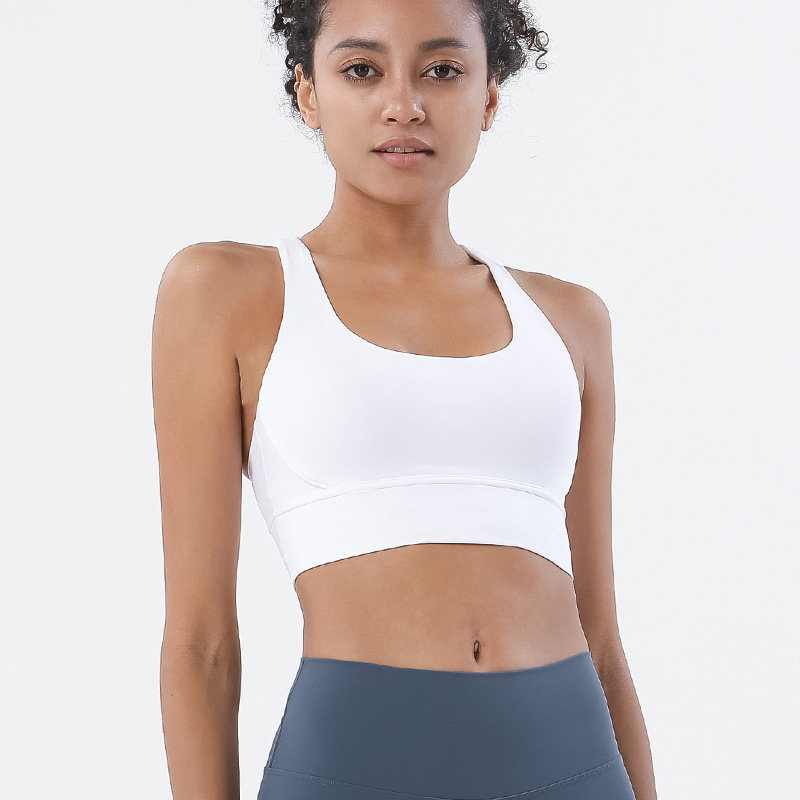 New Cross Back Nylon Yoga Top  - Quick Dry Underwear avaliação e preço