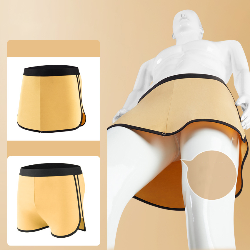 Men Sexy Modal Loose Arrow Pan - Pouch Boxer Pouch avaliação e preço