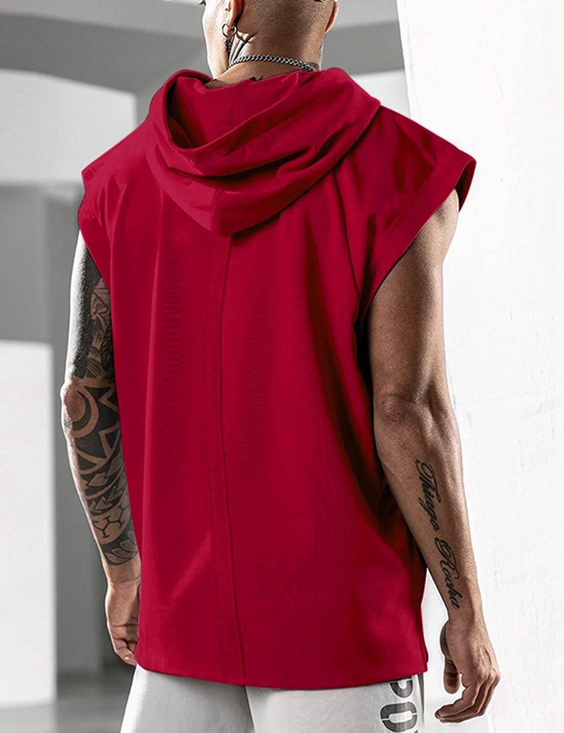 Summer Men's Mesh Gym Vest Qui - Sleeveless Undershirt avaliação e preço