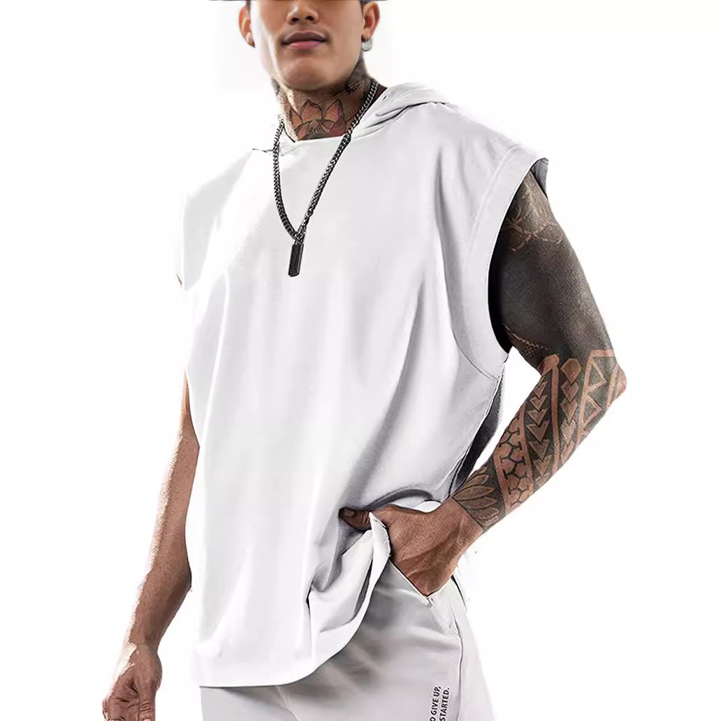 Summer Men's Mesh Gym Vest Qui - Sleeveless Undershirt avaliação e preço
