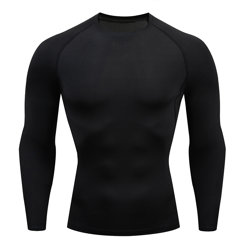 Men Bodybuilding Sports T-Shir - T Shirt Tight Fit avaliação e preço