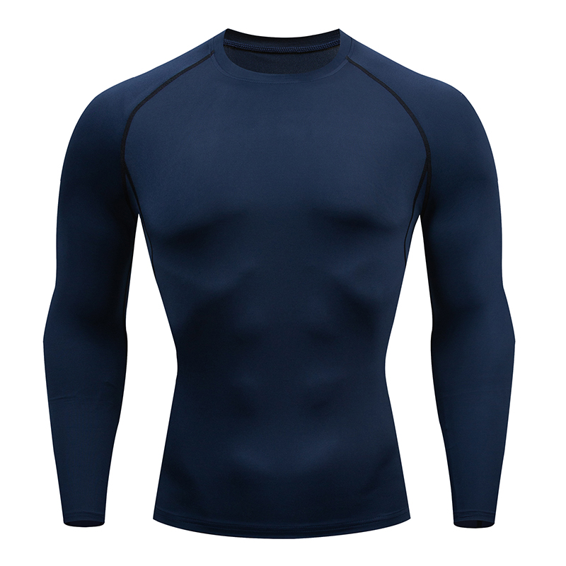 Men Bodybuilding Sports T-Shir - T Shirt Tight Fit avaliação e preço